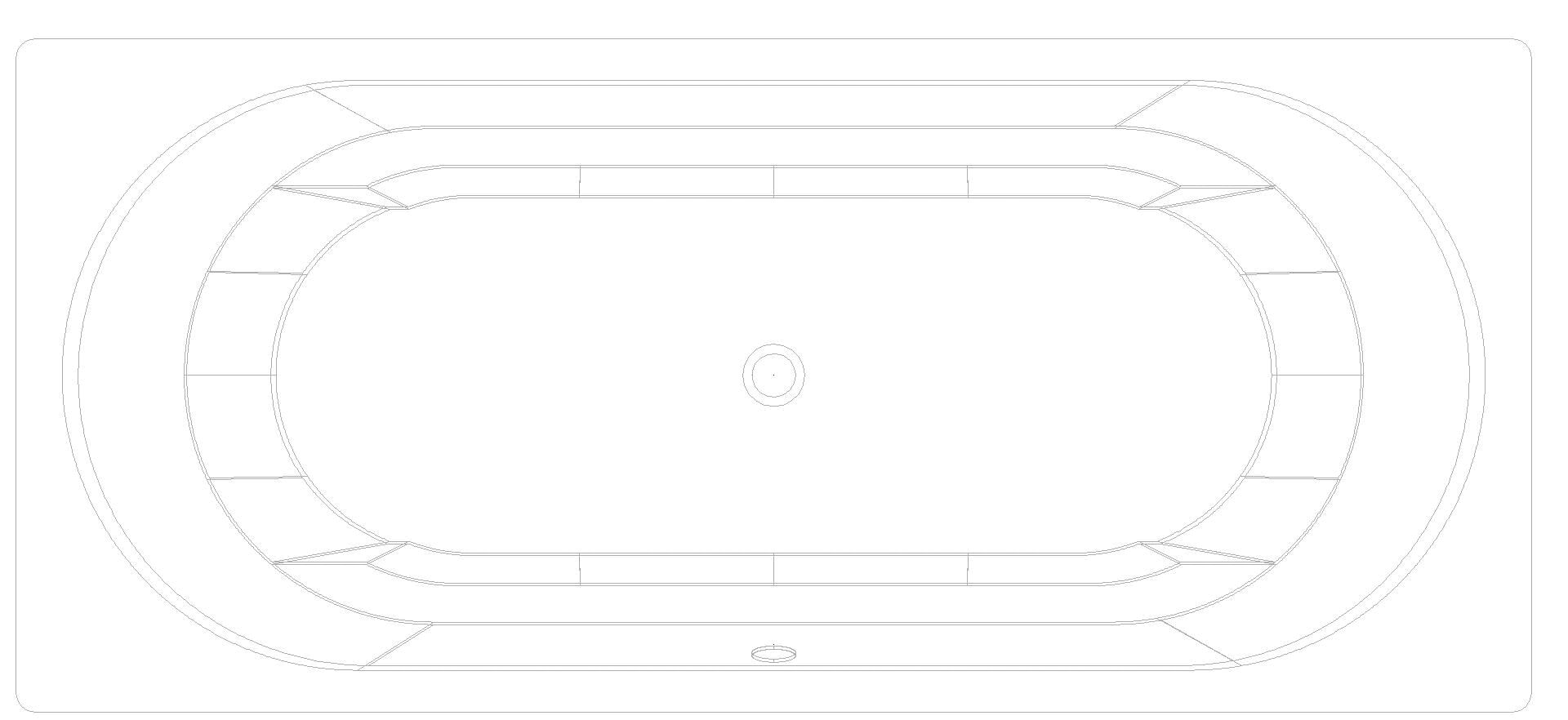 KALDEWEI VAIO DUO Badewanne, 1800x800 mm, Modell-Nr: 950