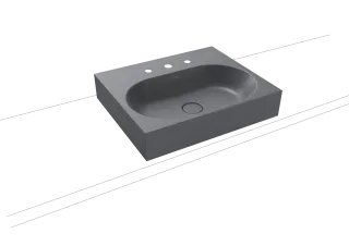 CENTRO AUFSATZWASCHTISCH (RANDHÖHE 120 MM) KALDEWEI - CENTRO AUFSATZWASCHTISCH (RANDHÖHE 120 MM)