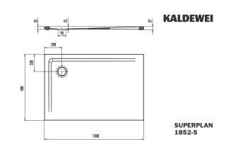 SUPERPLAN Duschfläche KALDEWEI - SUPERPLAN Duschfläche
