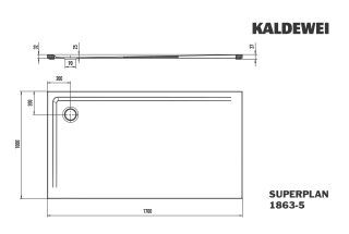 SUPERPLAN Duschfläche KALDEWEI - SUPERPLAN Duschfläche