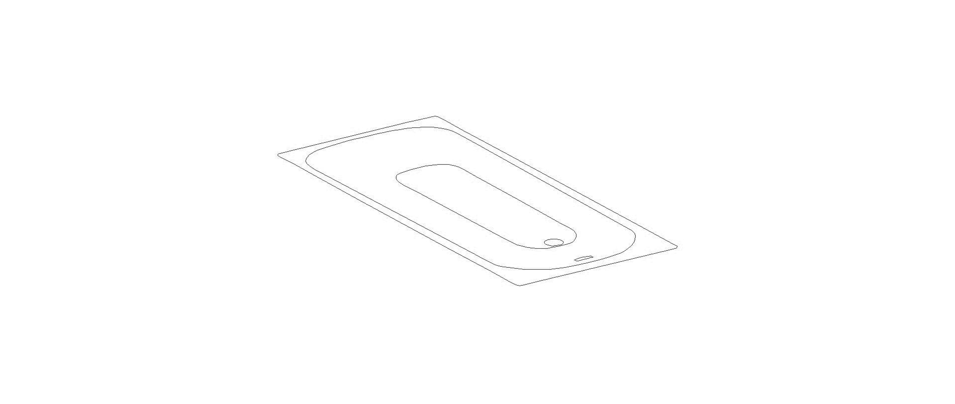 KALDEWEI SANIFORM PLUS STAR Badewanne, 1700x750 mm, Modell-Nr: 336