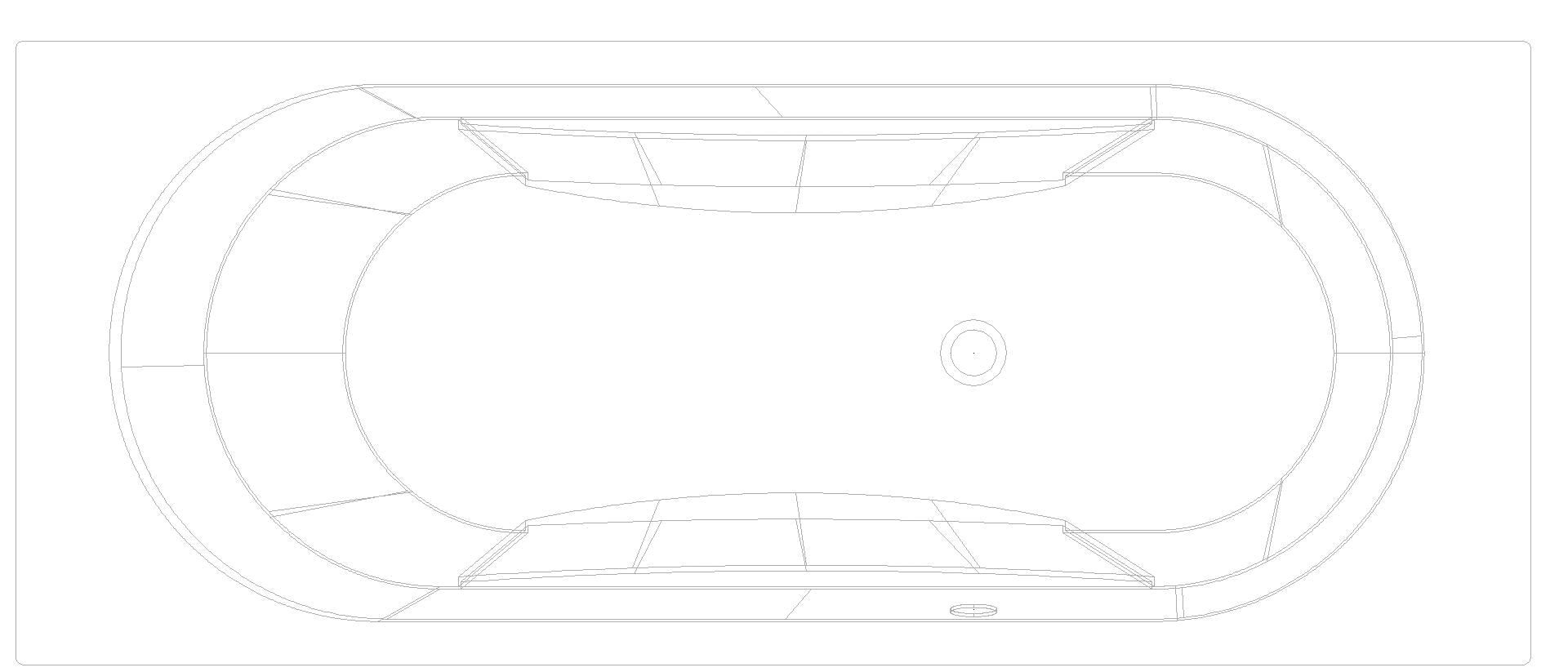 KALDEWEI VAIO SET STAR Badewanne, 1700x700 mm, Modell-Nr: 945