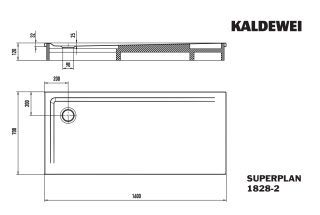 SUPERPLAN Duschfläche KALDEWEI - SUPERPLAN Duschfläche