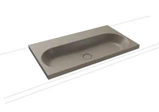 CENTRO AUFSATZWASCHTISCH (RANDHÖHE 40MM) KALDEWEI - CENTRO AUFSATZWASCHTISCH (RANDHÖHE 40MM)