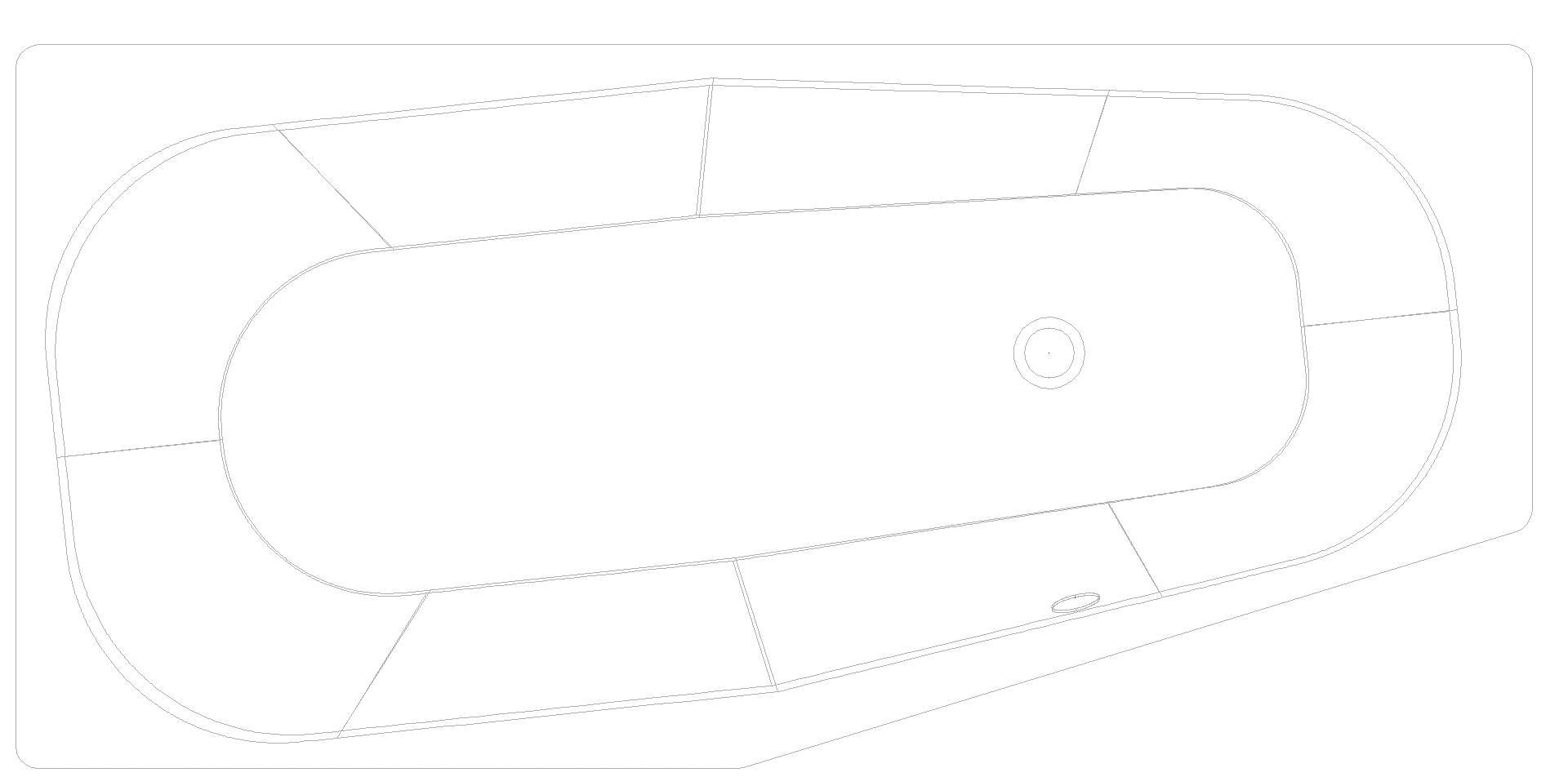 KALDEWEI MINI RECHTS Badewanne, 1570x750 mm, Modell-Nr: 830
