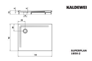 SUPERPLAN Duschfläche KALDEWEI - SUPERPLAN Duschfläche