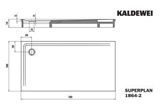 SUPERPLAN Duschfläche KALDEWEI - SUPERPLAN Duschfläche