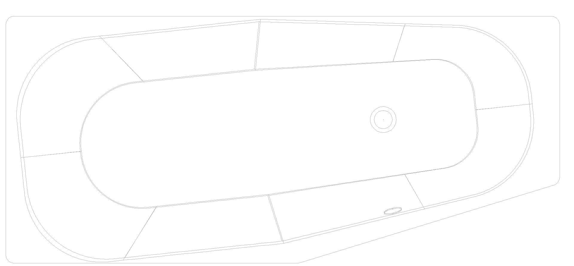 KALDEWEI MINI STAR RECHTS Badewanne, 1570x700 mm, Modell-Nr: 835