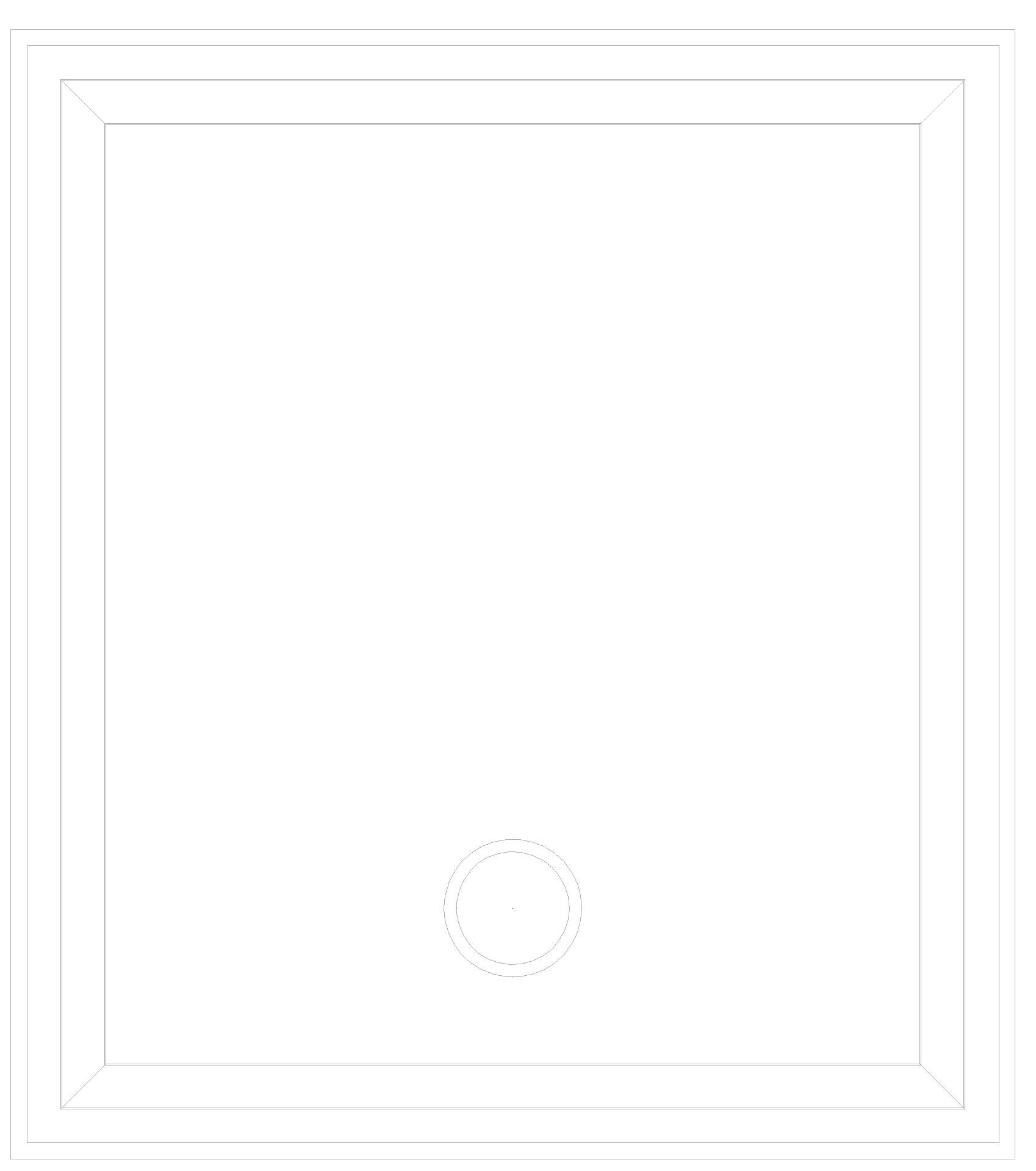 KALDEWEI CAYONOPLAN MIT WANNENTRÄGER EXTRAFLACH Duschfläche, 800x900x32 mm, Modell-Nr: 2220-5