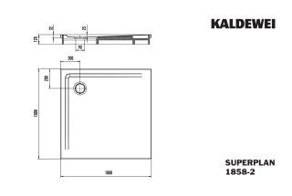 SUPERPLAN Duschfläche KALDEWEI - SUPERPLAN Duschfläche