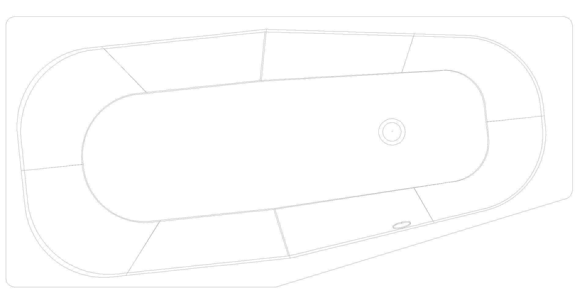 KALDEWEI MINI STAR RECHTS Badewanne, 1570x750 mm, Modell-Nr: 831
