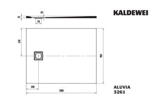 ALUVIA Duschfläche KALDEWEI - ALUVIA Duschfläche
