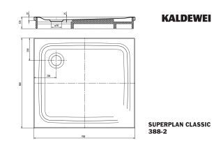 SUPERPLAN Duschfläche KALDEWEI - SUPERPLAN Duschfläche