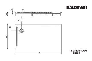 SUPERPLAN Duschfläche KALDEWEI - SUPERPLAN Duschfläche
