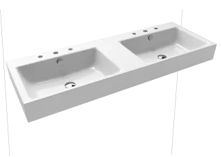PURO WAND-DOPPELWASCHTISCH KALDEWEI - PURO WAND-DOPPELWASCHTISCH