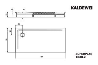 SUPERPLAN Duschfläche KALDEWEI - SUPERPLAN Duschfläche