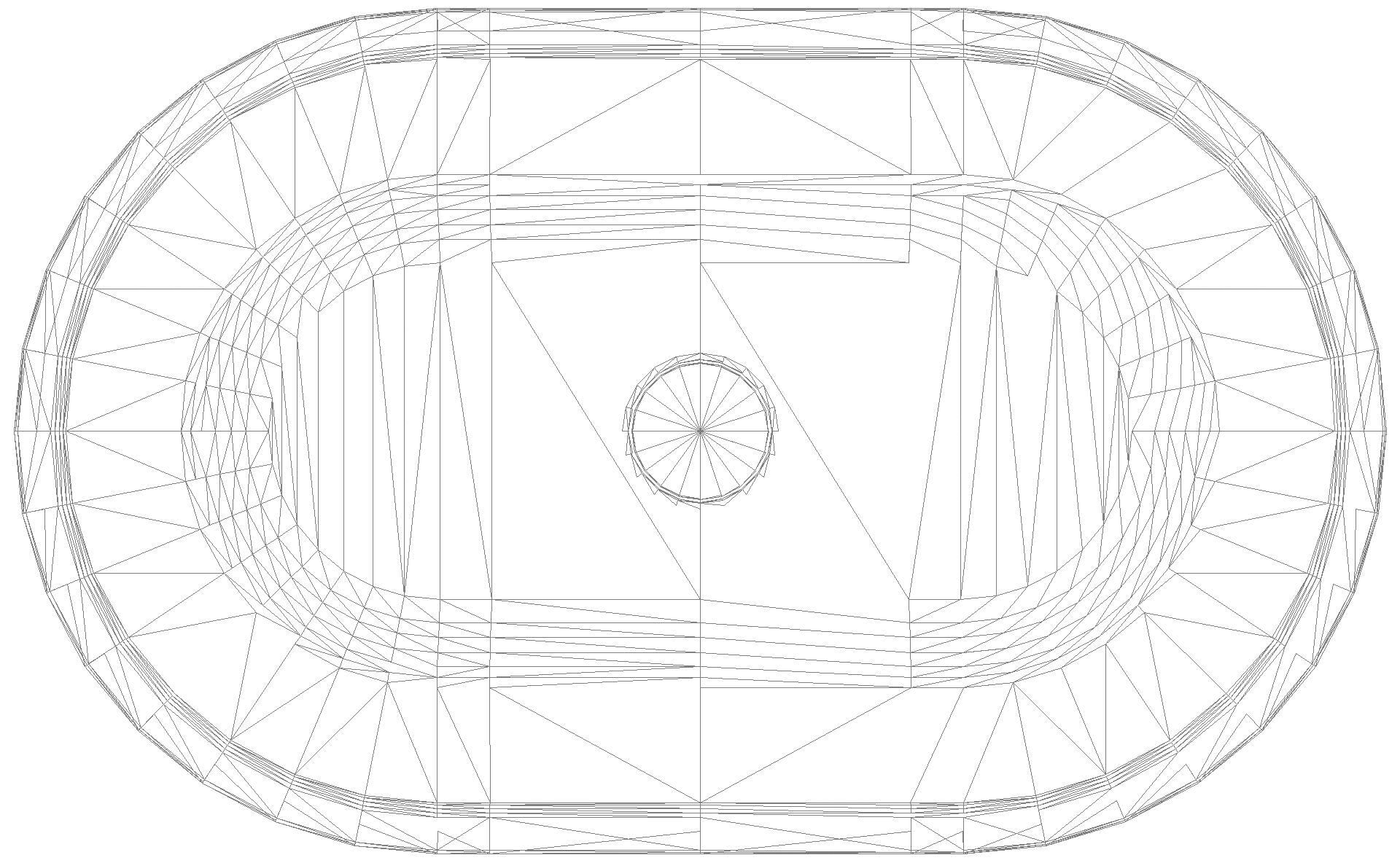 KALDEWEI CENTRO UNTERBAUWASCHTISCH 610x380x112 mm, Modell-Nr: 3059