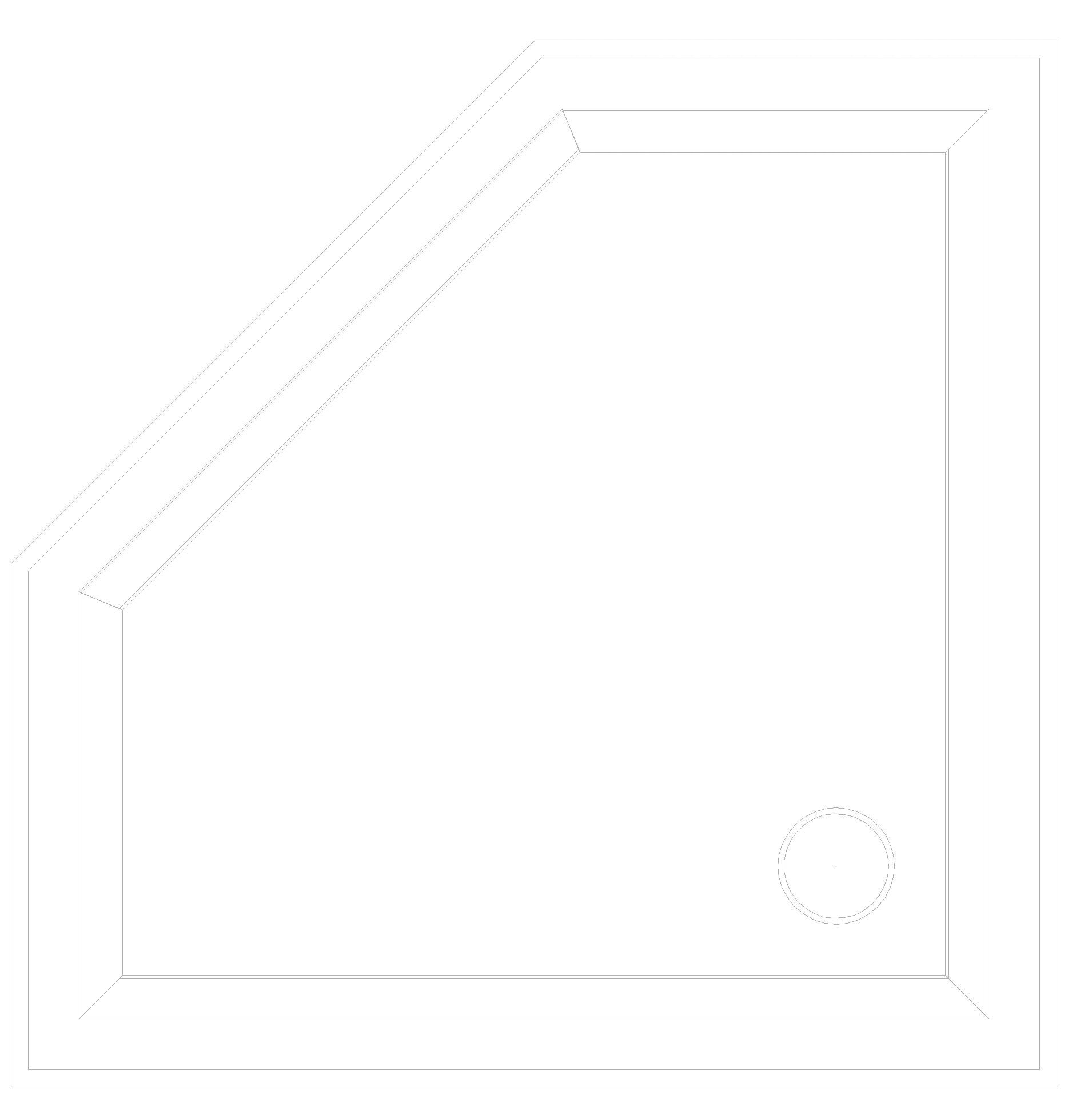 KALDEWEI CORNEZZA Duschfläche, 900x900x32 mm, Modell-Nr: 671-1