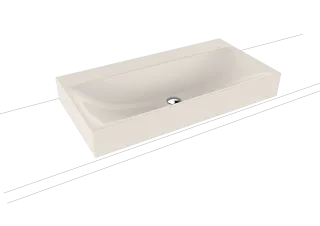 SILENIO AUFSATZWASCHTISCH (RANDHÖHE 120 MM) KALDEWEI - SILENIO AUFSATZWASCHTISCH (RANDHÖHE 120 MM)
