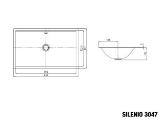 SILENIO UNTERBAUWASCHTISCH KALDEWEI - SILENIO UNTERBAUWASCHTISCH