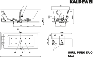 PURO DUO Whirlwanne KALDEWEI - PURO DUO Whirlwanne