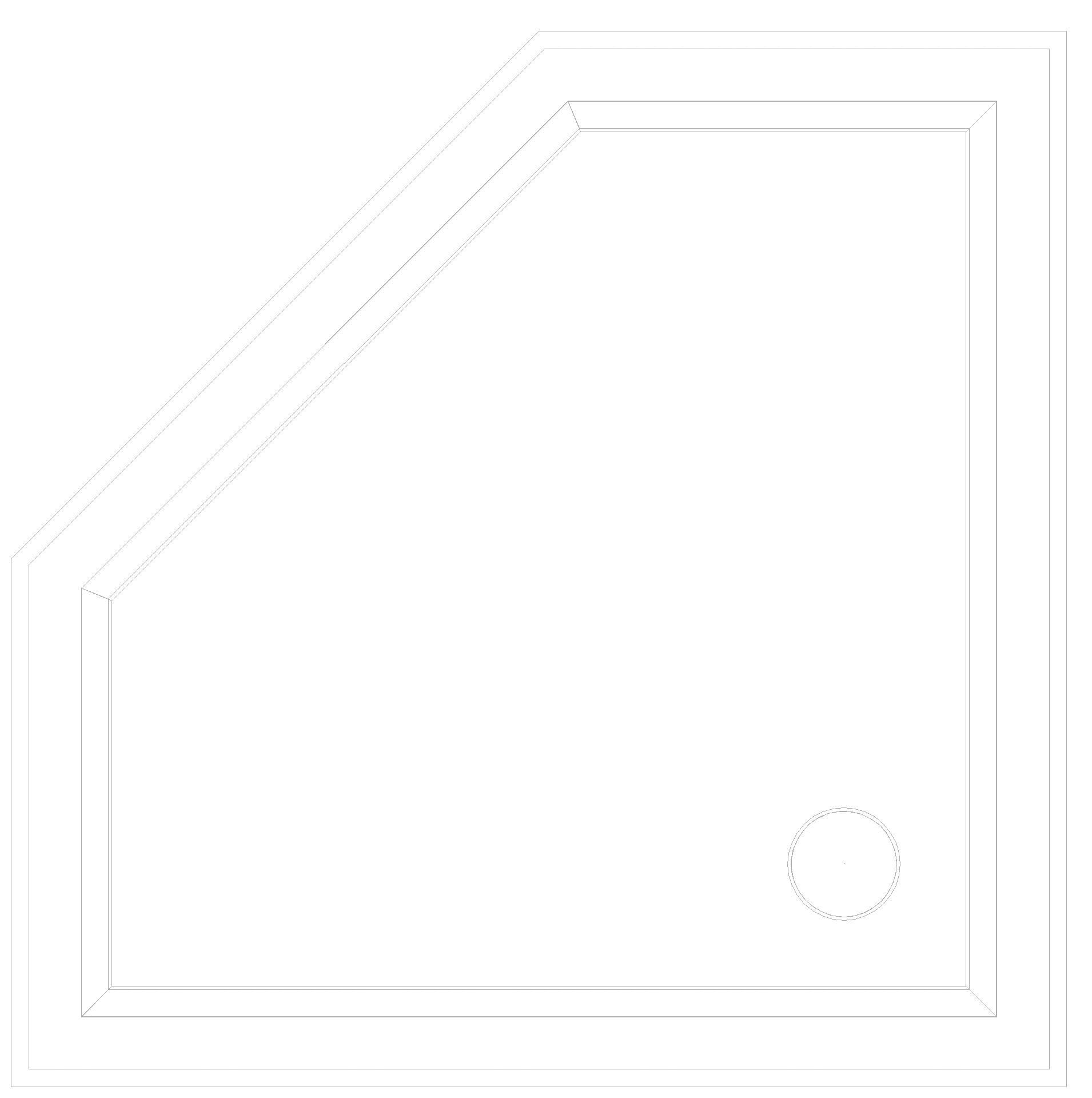 KALDEWEI CORNEZZA MIT WANNENTRÄGER Duschfläche, 900x900x32 mm, Modell-Nr: 670-2