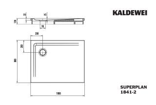 SUPERPLAN Duschfläche KALDEWEI - SUPERPLAN Duschfläche