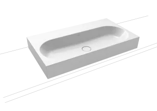 CENTRO AUFSATZWASCHTISCH (RANDHÖHE 120 MM) KALDEWEI - CENTRO AUFSATZWASCHTISCH (RANDHÖHE 120 MM)