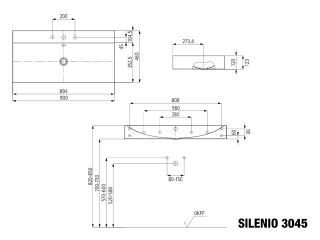 SILENIO WANDWASCHTISCH KALDEWEI - SILENIO WANDWASCHTISCH