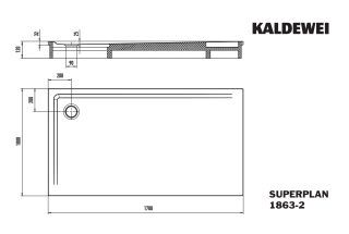 SUPERPLAN Duschfläche KALDEWEI - SUPERPLAN Duschfläche