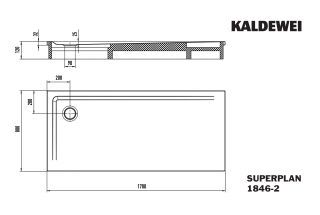 SUPERPLAN Duschfläche KALDEWEI - SUPERPLAN Duschfläche