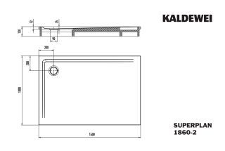 SUPERPLAN Duschfläche KALDEWEI - SUPERPLAN Duschfläche