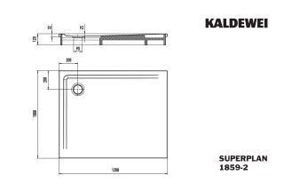 SUPERPLAN Duschfläche KALDEWEI - SUPERPLAN Duschfläche