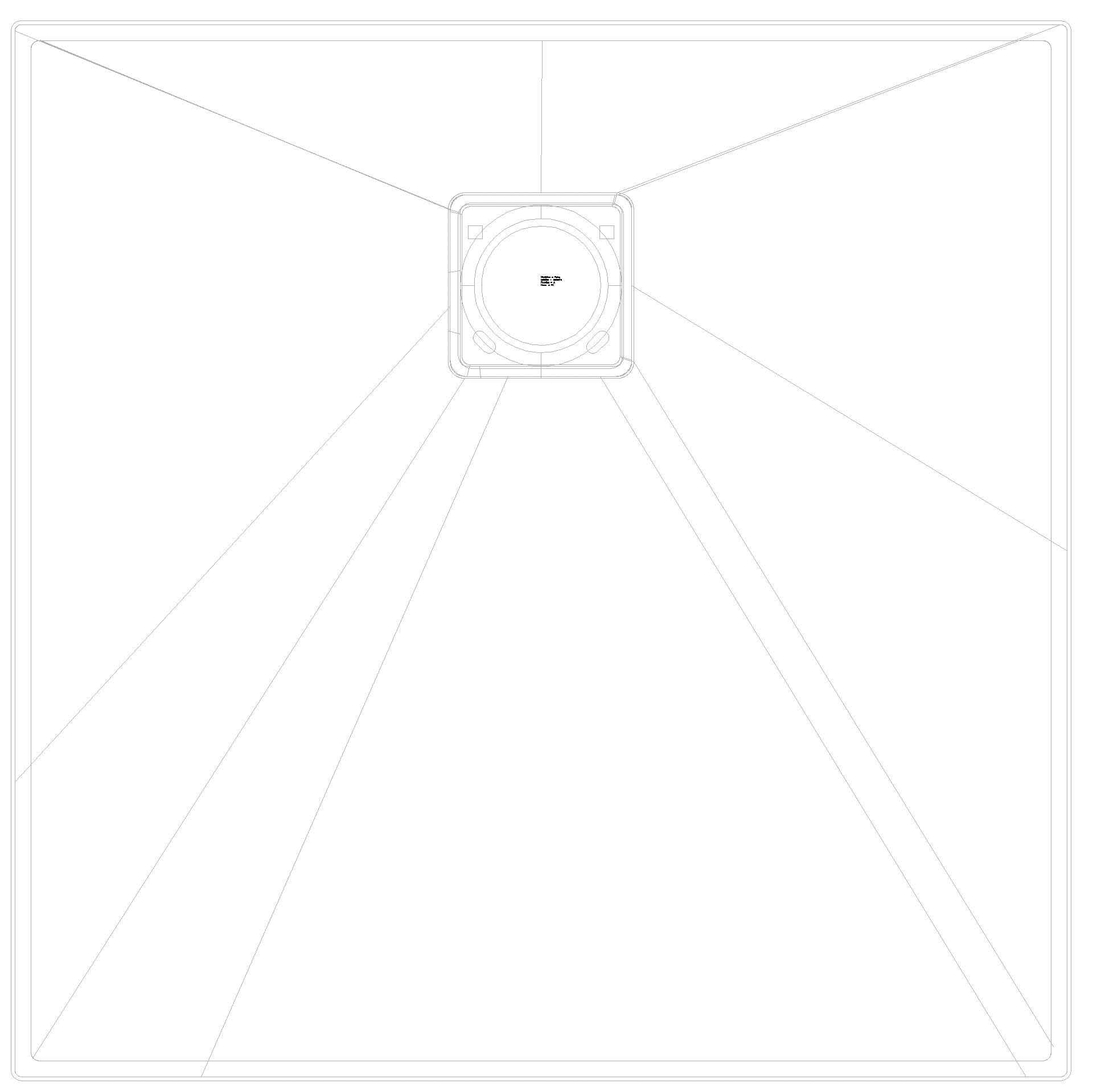 KALDEWEI ALUVIA Duschfläche, 800x800x32 mm, Modell-Nr: 3258