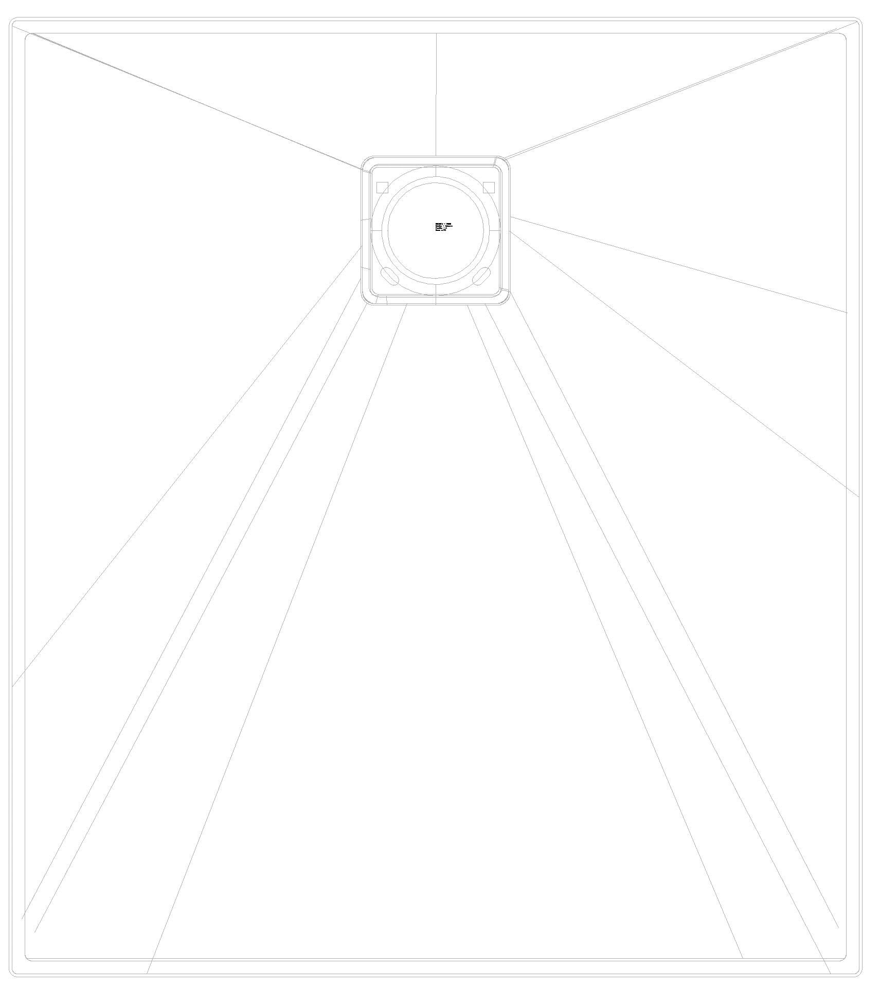 KALDEWEI ALUVIA Duschfläche, 800x900x32 mm, Modell-Nr: 3259