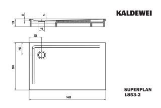 SUPERPLAN Duschfläche KALDEWEI - SUPERPLAN Duschfläche