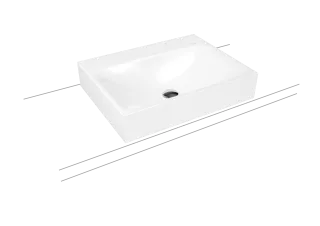 SILENIO AUFSATZWASCHTISCH (RANDHÖHE 120 MM) KALDEWEI - SILENIO AUFSATZWASCHTISCH (RANDHÖHE 120 MM)
