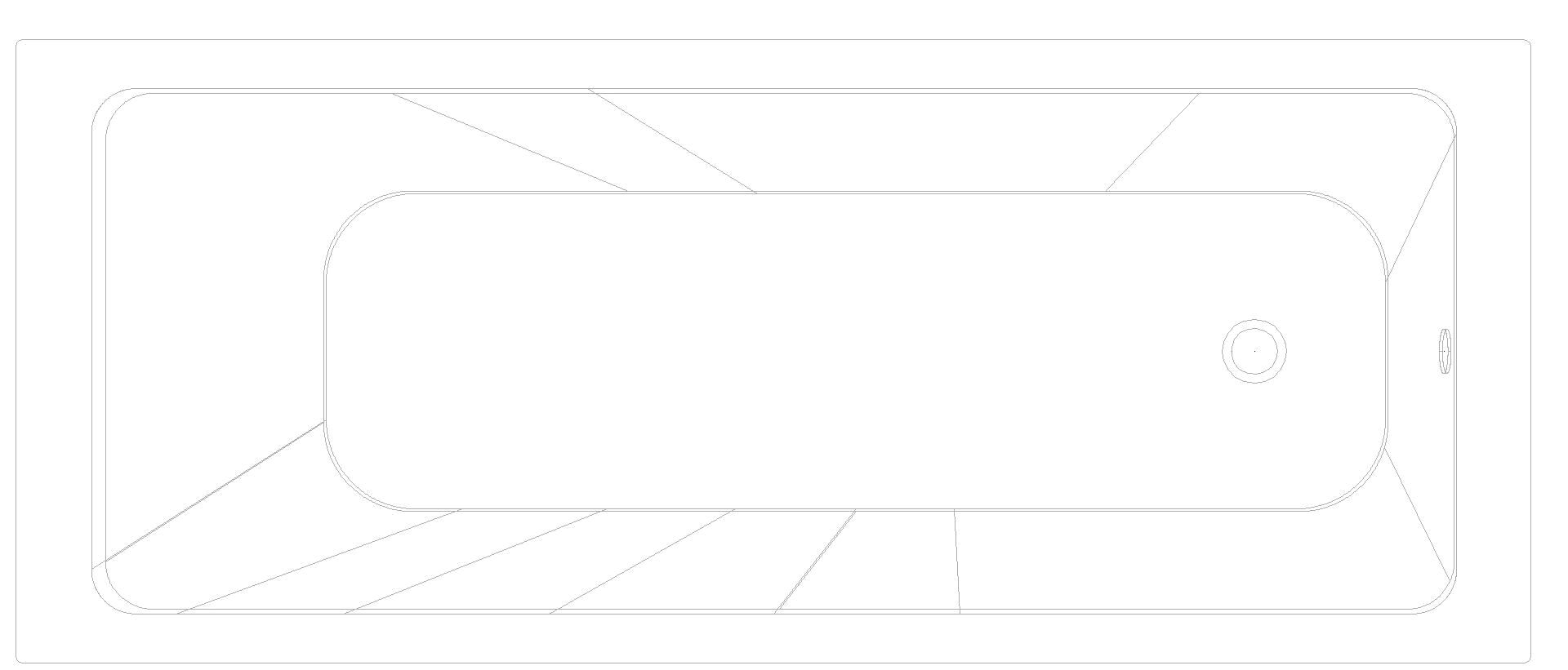 KALDEWEI PURO STAR Badewanne, 1700x700 mm, Modell-Nr: 689