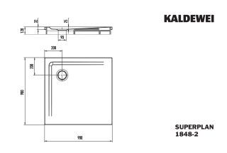 SUPERPLAN Duschfläche KALDEWEI - SUPERPLAN Duschfläche