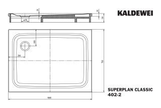 SUPERPLAN Duschfläche KALDEWEI - SUPERPLAN Duschfläche
