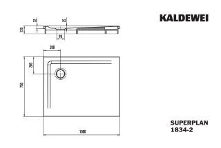 SUPERPLAN Duschfläche KALDEWEI - SUPERPLAN Duschfläche