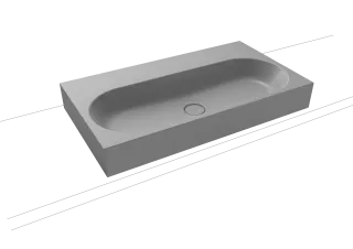 CENTRO AUFSATZWASCHTISCH (RANDHÖHE 120 MM) KALDEWEI - CENTRO AUFSATZWASCHTISCH (RANDHÖHE 120 MM)