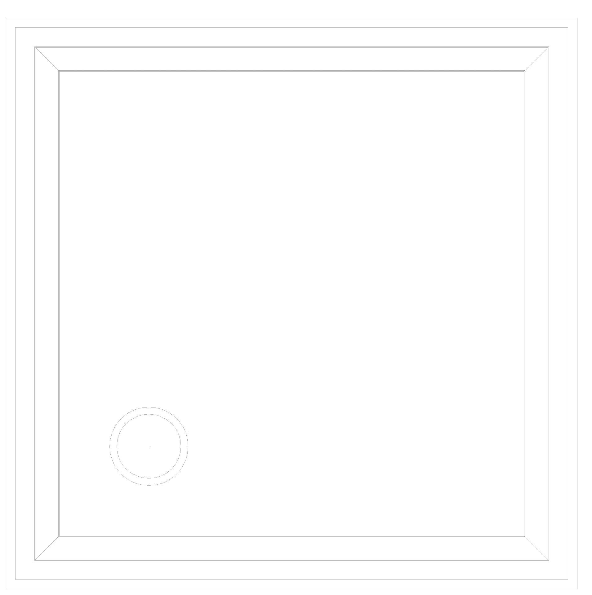 KALDEWEI DUSCHPLAN Duschfläche, 800x800x32 mm, Modell-Nr: 542-1