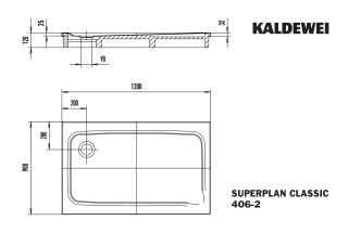 SUPERPLAN Duschfläche KALDEWEI - SUPERPLAN Duschfläche