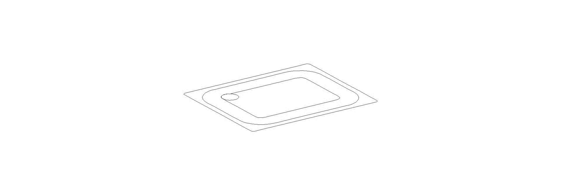 KALDEWEI SANIDUSCH, Mod.549 750x900mm