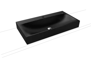 SILENIO AUFSATZWASCHTISCH (RANDHÖHE 120 MM) KALDEWEI - SILENIO AUFSATZWASCHTISCH (RANDHÖHE 120 MM)