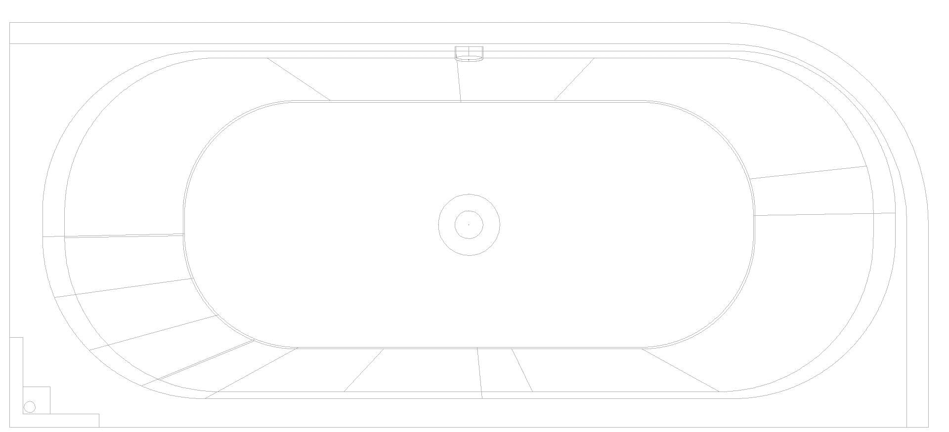 KALDEWEI MEISTERSTÜCK CENTRO DUO 1 LINKS ECKEINBAU (2-SEITIG) Badewanne, 1700x750 mm, Modell-Nr: 1129-4041