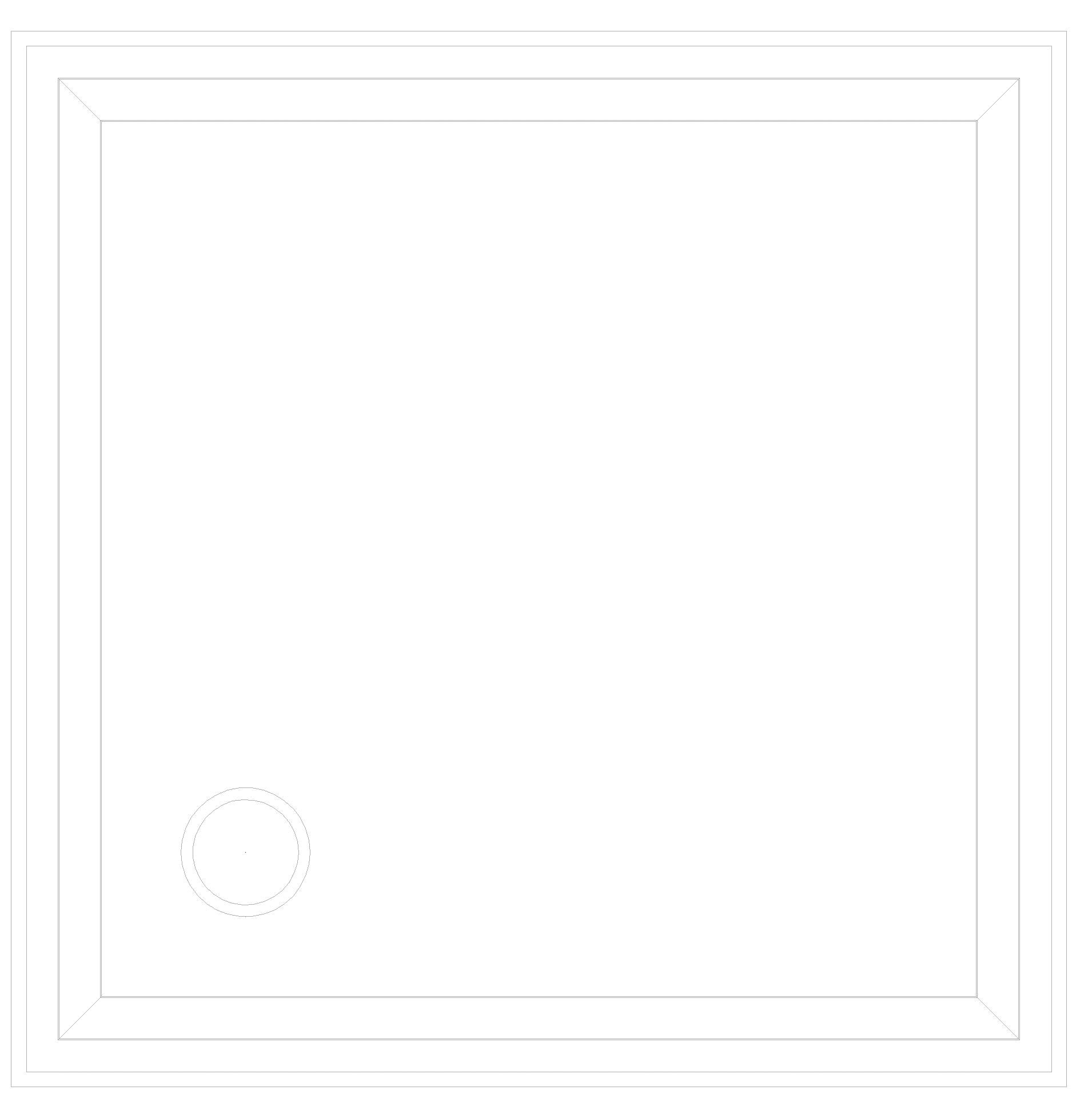 KALDEWEI DUSCHPLAN Duschfläche, 900x900x32 mm, Modell-Nr: 545-1