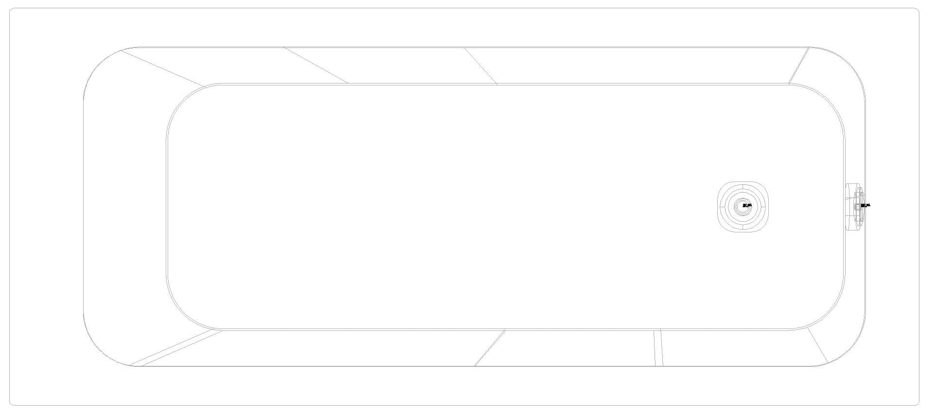 KALDEWEI PURO NEXT Badewanne, 1600x700 mm, Modell-Nr: 1420