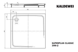 SUPERPLAN Duschfläche KALDEWEI - SUPERPLAN Duschfläche